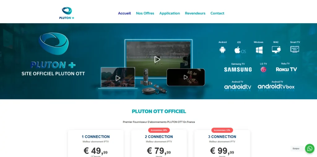 Pluton OTT : Mon Avis Honnête sur ce Service IPTV (2026) pluton ott