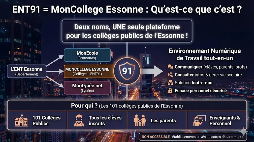 ENT91 : le guide complet pour accéder à MonCollege Essonne ent91 c