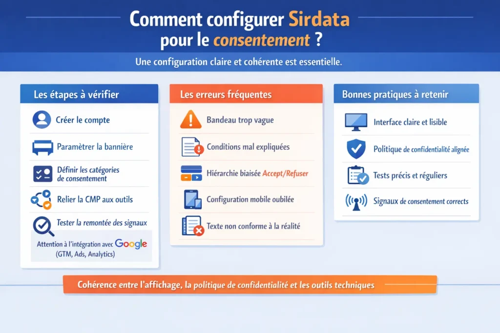 configurer sirdata