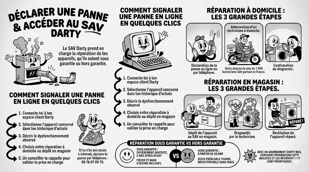 declarer panne darty