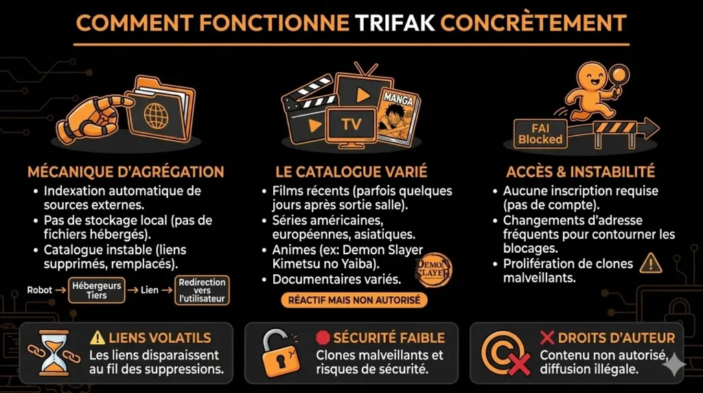 fonctionnement trifak