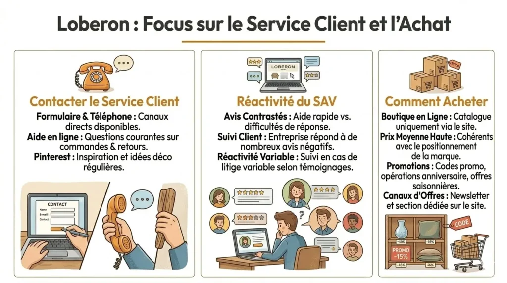 service client loberon