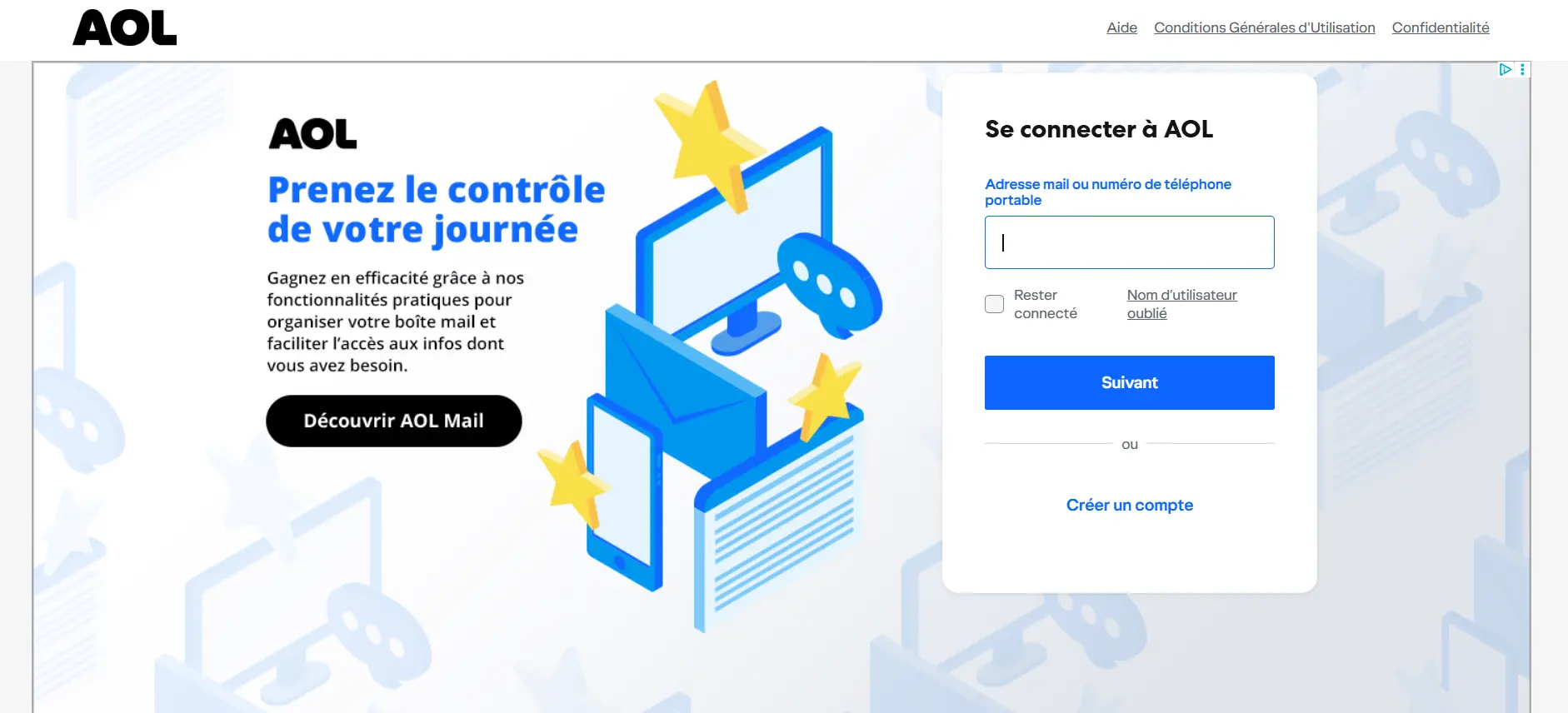 Aol Guide AOL Mail : Guide complet de la messagerie gratuite AOL - Avis-malin.fr ...