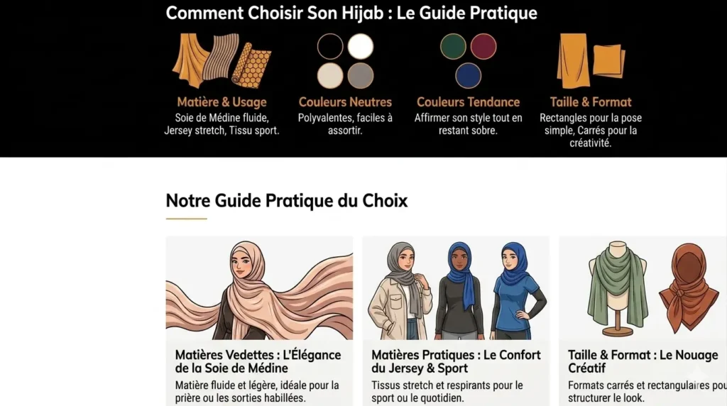 choisir hijab