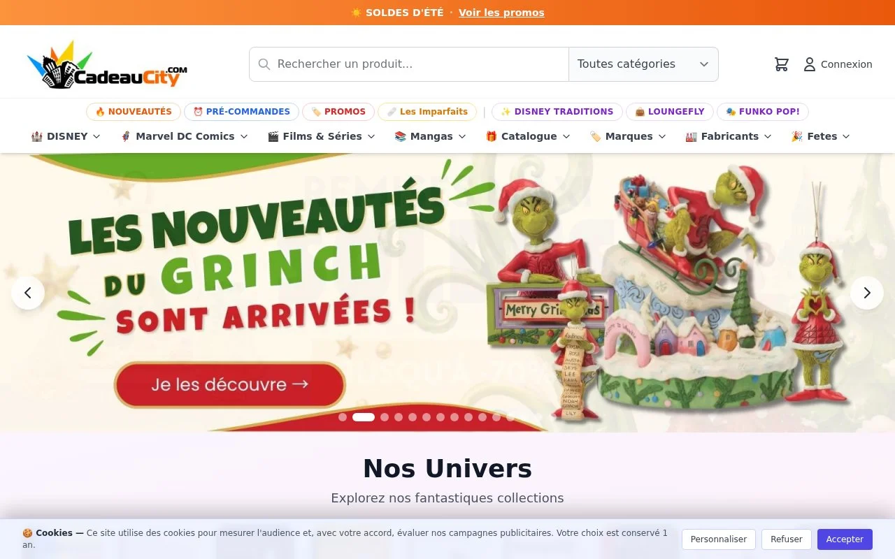 Économiser sur Cadeaucity : codes promo et programme fidélité - cadeaucity