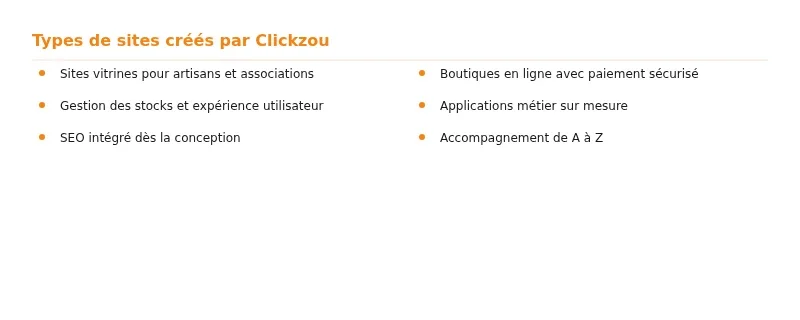 Infographie agence web albi clickzou