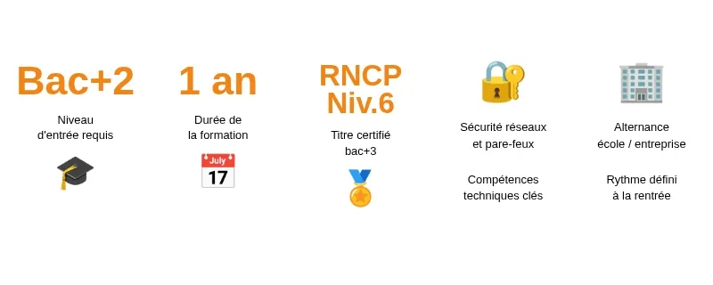 Infographie alternance cybersecurite nexa