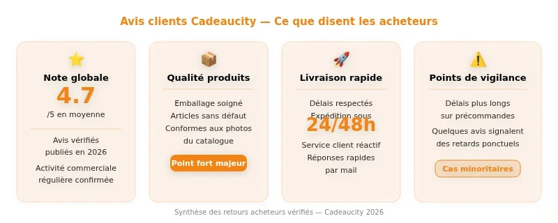 Infographie cadeaucity