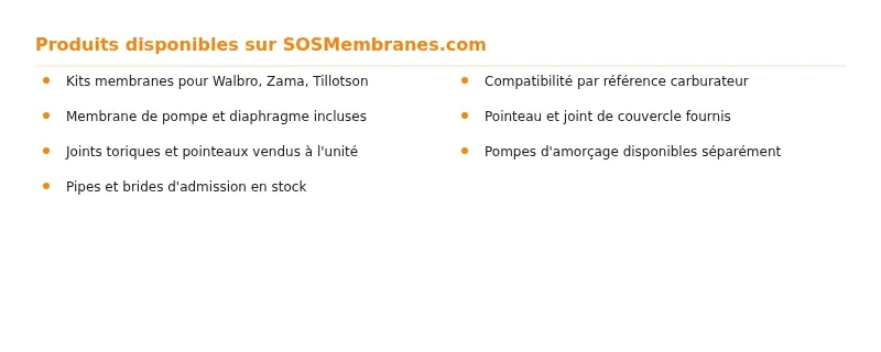 SOS Membranes : Kits, Produits et Avis sur SOSMembranes.com Infographie sos membrane