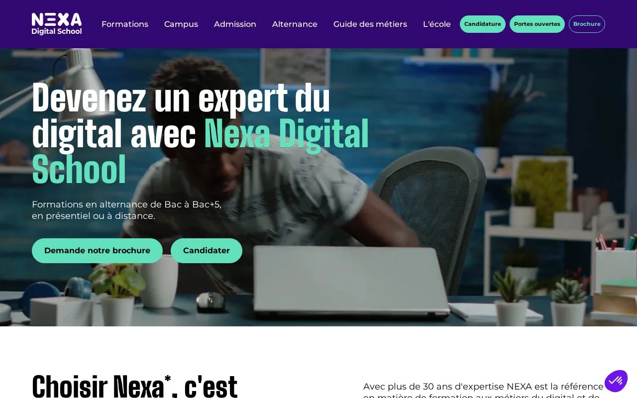 Les offres d'alternance en cybersécurité disponibles chez Nexa - alternance cybersecurite nexa
