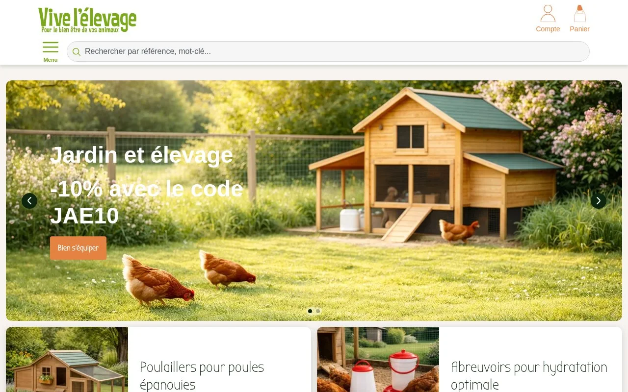 Les produits disponibles sur Vive l'Élevage - vive l'elevage