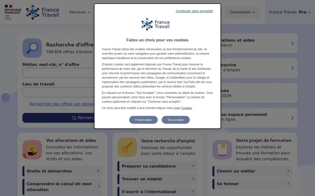 quelles sont les fonctionnalites de mon espace per capture