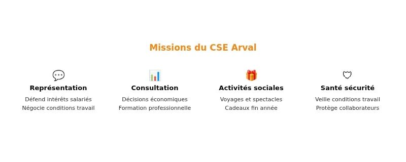 Infographie cse arval