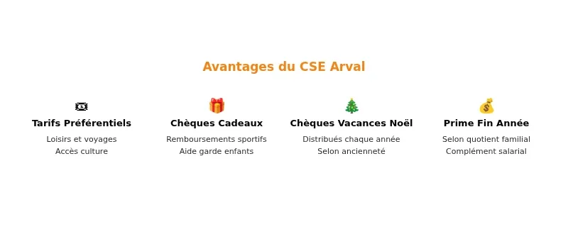 Infographie cse arval